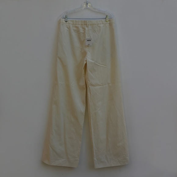 Moschino Cheap and Chic cream wide leg pants